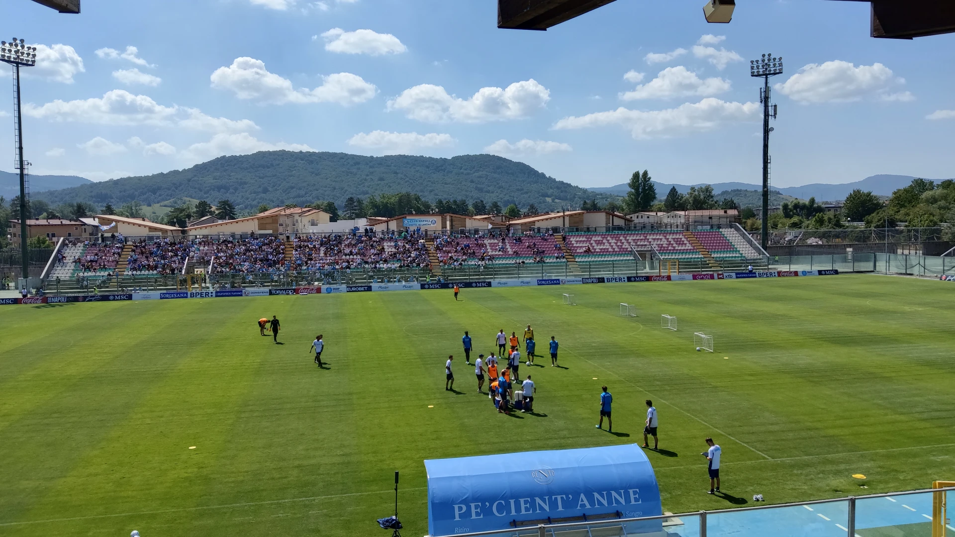 Un centenario da vivere, tra mercato, campo e un'amichevole che sa di Champions